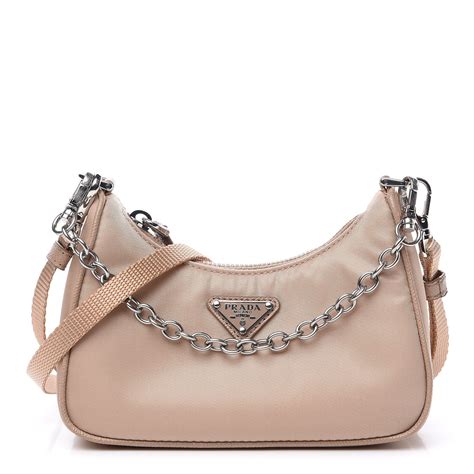 prada metallic mini bag|prada mini nylon shoulder bag.